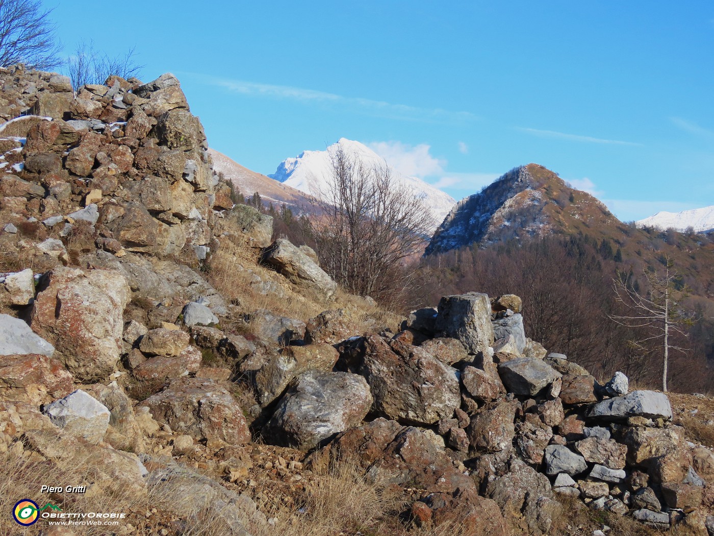 29 Vista in Arera innevato e Monte Castello.JPG